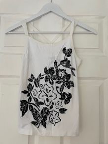 Vintage Strappy Top - Benetton - Size S