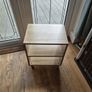 Small wooden colour side table/storage Image 6
