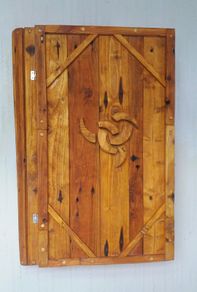 Rustic Book - Like wall Bar / display / storage
