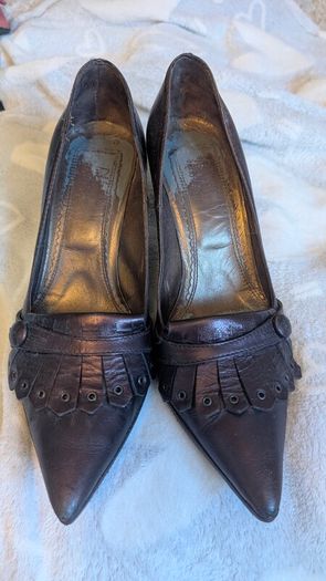 Selection of ladies high heel shoes size 38