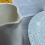 Vintage Old Foley dessert bowls and jug Image 5