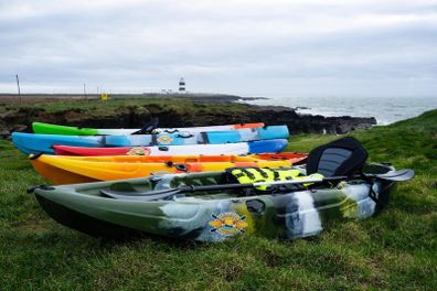 Huge selection of single and family kayaks