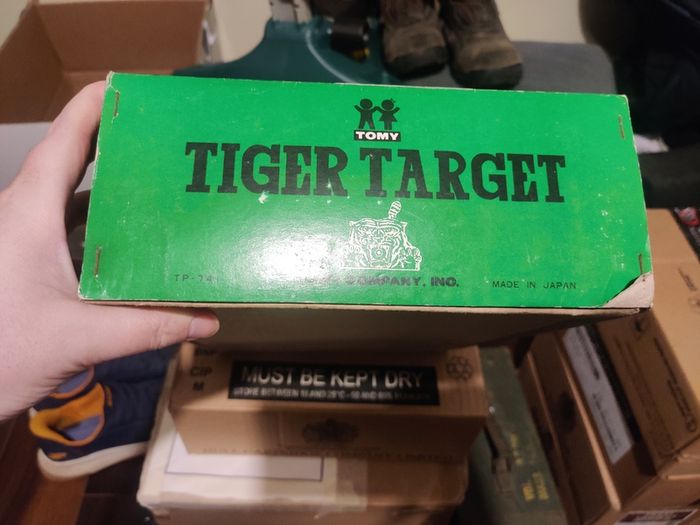 Tomy Tiger Target + Corgi Lightning Luke