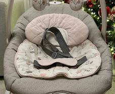 Joie Serina 2 in 1 rocker and baby swing in pink