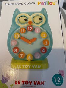 Blink Owl Clock BN in box