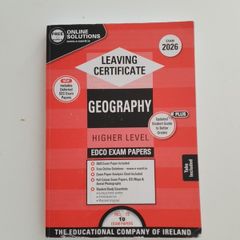 Leaving certificate geography exam papers 2026