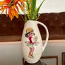 Vintage Brownie Downing Posy Vase or Small Water Jug 1962 Image 4