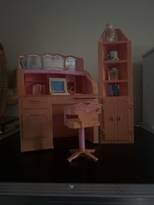vintage Barbie desk