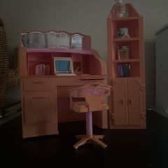 vintage Barbie desk