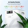 BRAND NEW Air Purifier For Home True HEPA Filters Digital LED display negative ion generator usb Rechargeable Desktop Air Cleaner Image 4