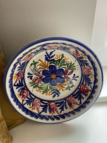 Hand Painted Spanish Wall Display