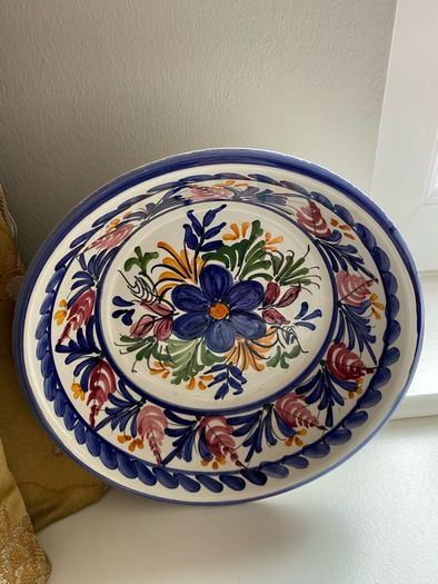 Hand Painted Spanish Wall Display