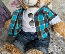 Marmalade teddy bear