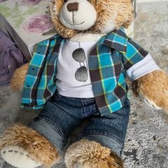 Marmalade teddy bear
