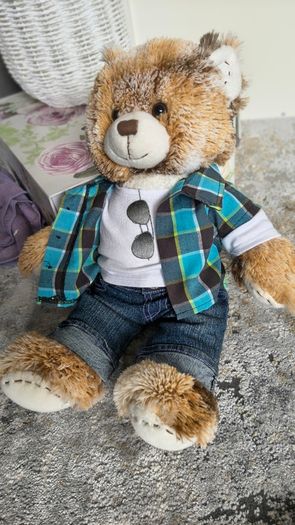 Marmalade teddy bear