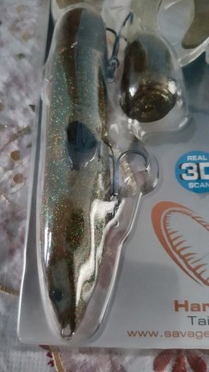 Savage Gear 3D hard eel tail bait 25cm 109g