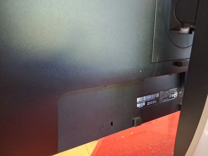 Large wide 25" Dell monitor