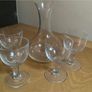 Wine Decanter & 4 Wine Glasses Image 2