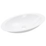Wash Basin 59.3x35.1x10.7 cm Mineral Cast/Marble Cast White Image 2