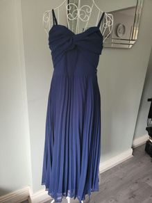 bnwt asos navy dress size 10
