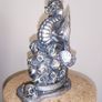 Metal Figure With Crystal - The Dragon Of The Sculls - No Box Image 6
