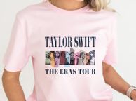 main image for ad Vintage Eras Tour t-shirt adults and kids sizes Taylor Swiftie Merch t-shirt Taylor Fans TaylorSwift t-shirt Eras Tour Outfit Swiftie t-shirt Eras Tour Eras t-shirt for adults ad kids
