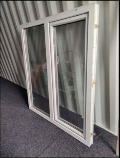 PVC Large window double glazed
