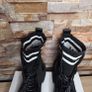 Brand New Ladies Black Ankle Boots With Letter Print, size 39 Image 6