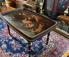 Fabulous 1950s Lacquered  Coffee table