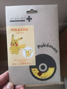 Japanese Pokemon Paper Art Pikachu