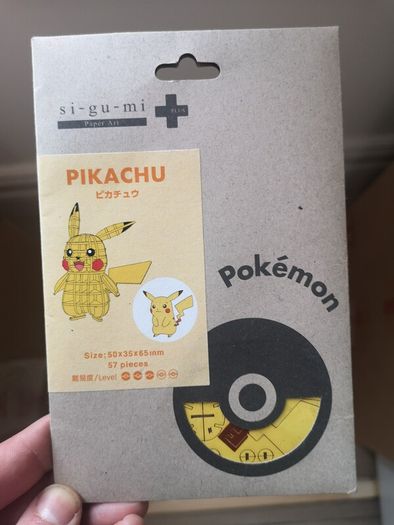 Japanese Pokemon Paper Art Pikachu