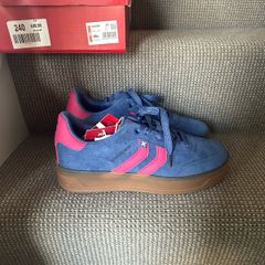 Xti Suede Effect Platform Trainers