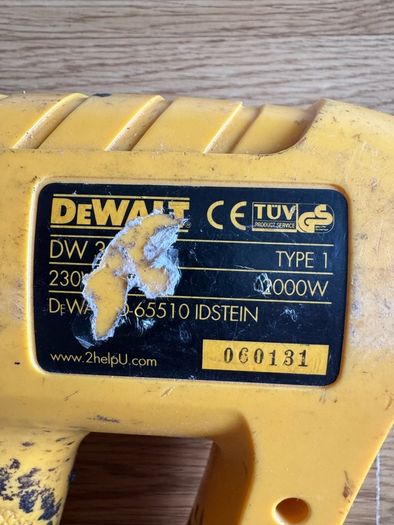 Dewalt 2000W 230V Heat Gun