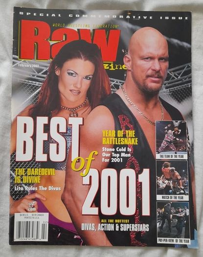 Wwe Raw Magazines 2002