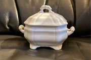 white ceramic possibly sugar bowl