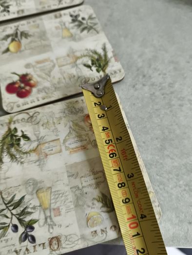 Fruit  Coasters set of 8 .
