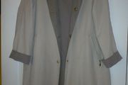 Coat Reversible Faux Suede Debenhams Mink Beige Size 12 / Medium. Mint Condition