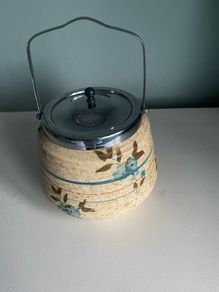 Reduced old Vintage Bramley  Biscuit Barrel