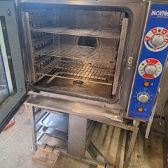 inoxtrend commercial combi oven with stand