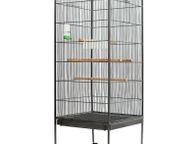 main image for ad Bird Cage Black 54x54x146 cm Steel