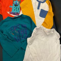 boys t shirt tops long sleeve 3-4 y New