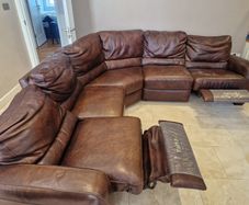 Leather Corner Sofa
