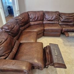 Leather Corner Sofa