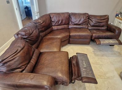 Leather Corner Sofa