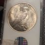 Peace Dollar 1923 MS65 Image 3