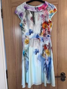 Ted Baker Floral Dress size 10