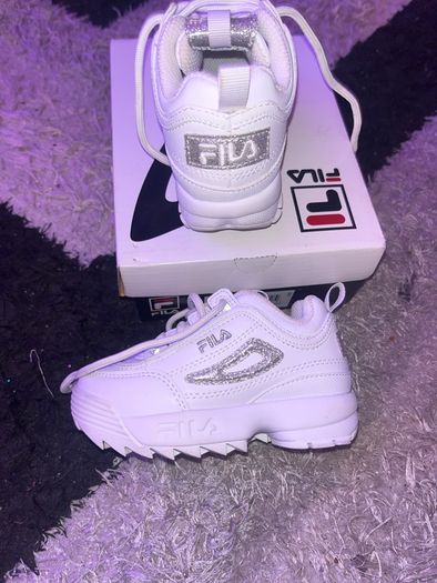 Glitter Fila Runners junior 7