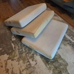 Large foam cushions