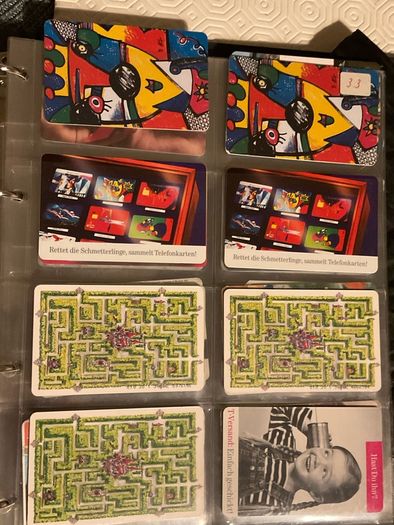 Various 90's call cards from Germany, Netherlands, Israel, Belgium, Malta, Caribbean , Greece, Italy
