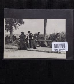 WW1 French Postcard : Priests As Stretcher Bearers At The Front - 1914